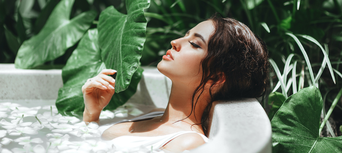 Take a grounding bath for improved health and wellness.